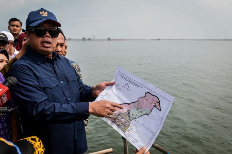 Menteri Nusron, Ada SHGB di Pagar Laut